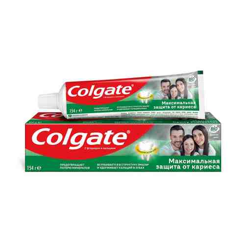 Паста зубная COLGATE Максимальная защита от кариеса Двойная Мята 100 мл арт. 20394