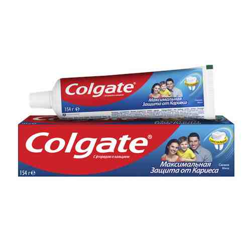 Паста зубная COLGATE МАКСИМАЛЬНАЯ ЗАЩИТА ОТ КАРИЕСА Свежая мята 100 мл арт. 12488