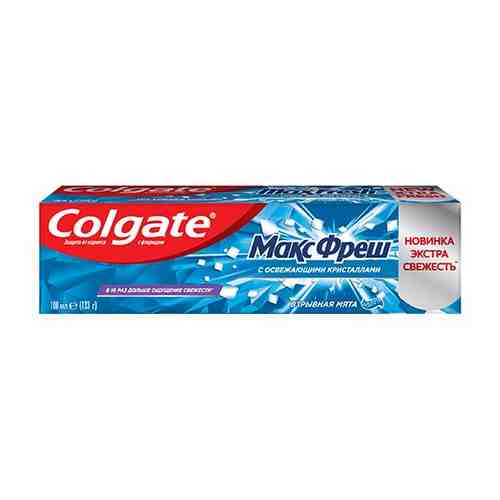 Паста зубная COLGATE MAX FRESH Взрывная мята 100 мл арт. 20395