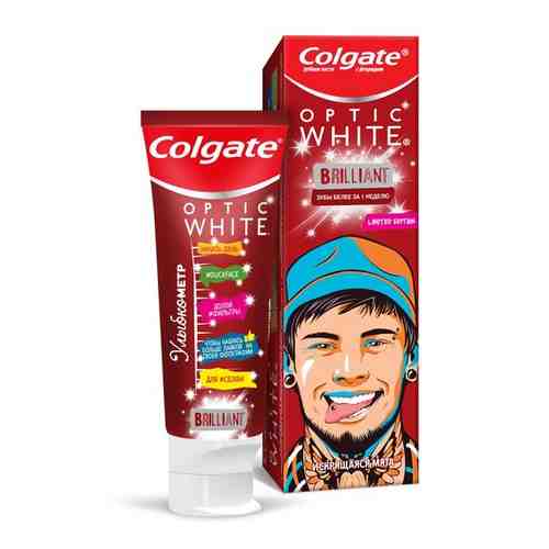 Паста зубная COLGATE OPTIC WHITE BRILLIANT 50 мл арт. 206199