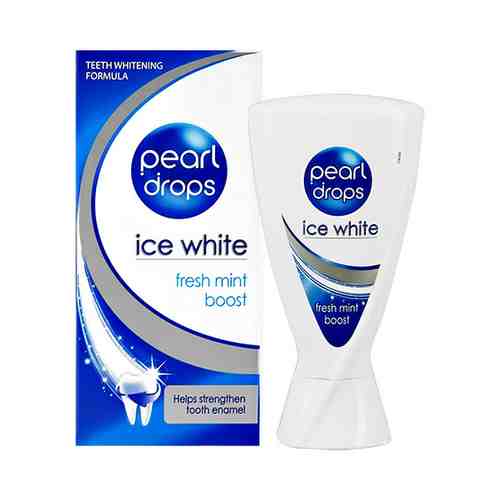 Паста зубная PEARL DROPS ICE WHITE отбеливающая 50 мл арт. 170616