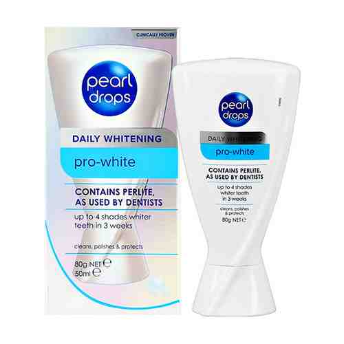 Паста зубная PEARL DROPS PRO-WHITE отбеливающая 50 мл арт. 96111