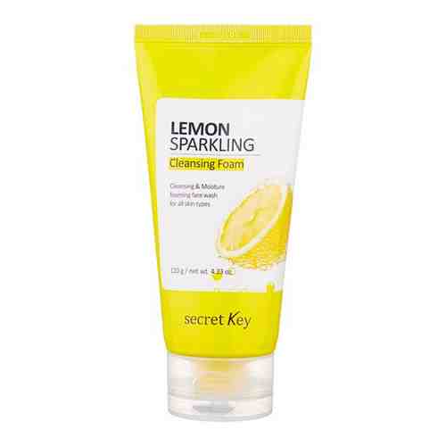 Пенка для умывания с экстрактом лимона Secret Key Lemon Sparkling Cleansing Foam 120ml