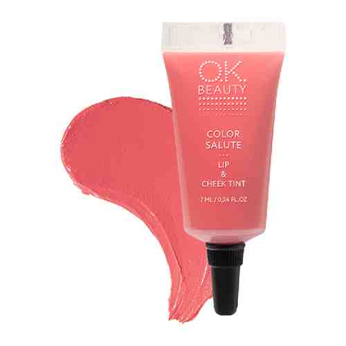 Пигмент для губ и щёк OK Beauty Color Salute Lip & Cheek FLAMINGO