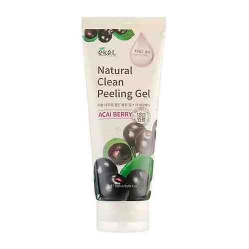 Пилинг-скатка с экстрактом ягод асаи EKEL Natural Clean peeling gel Acai Berry 100ml