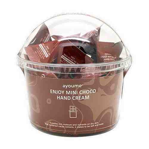 Питательный крем для рук с ароматом шоколада Ayoume Enjoy Mini Choco Hand Cream, 1 шт