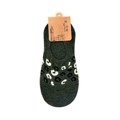 Подследники женские SOCKS LEOPARD dark green р-р единый арт. 166754