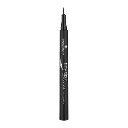 Подводка для глаз ESSENCE Waterproof Eyeliner Tiny Tip Liner, черная