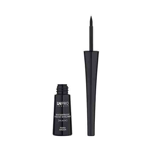 Подводка для глаз LN PROFESSIONAL LIQUID EYELINER твердая кисточка тон 01 арт. 202535