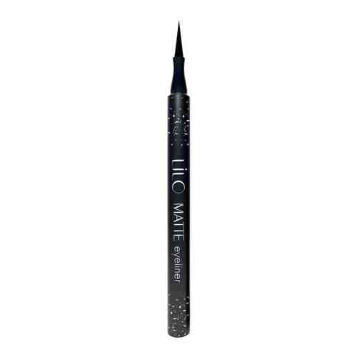 Подводка-фломастер для глаз LILO Matte Liner, черная