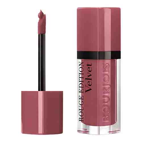 Помада для губ BOURJOIS ROUGE EDITION VELVET тон 07 Nude-ist матовая жидкая арт. 99723