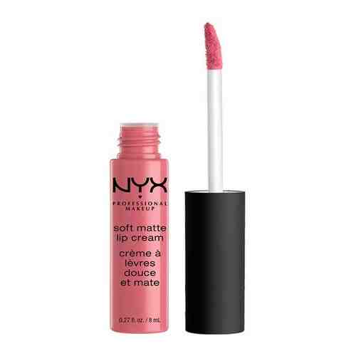 Помада для губ NYX PROFESSIONAL MAKEUP SOFT MATTE LIP CREAM тон 58 San Francisco матовая жидкая