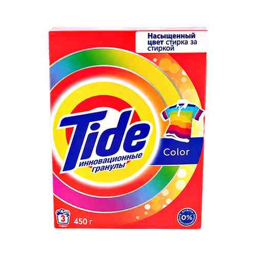 Порошок стиральный TIDE для цветного белья автомат 450 г арт. 43960