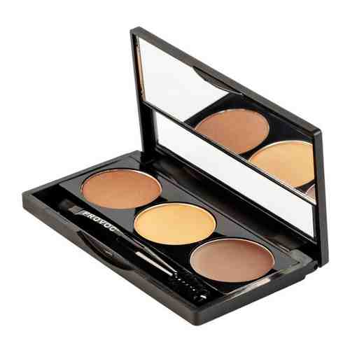 PROVOC EYEBROWNS Brow Palette 01 Light Brown Набор теней для бровей