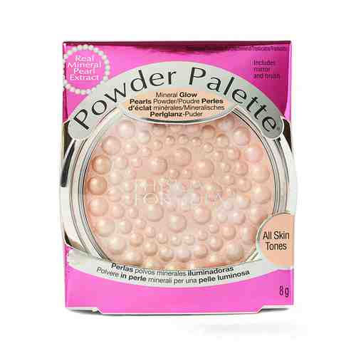 Пудра-хайлайтер компактная для лица PHYSICIANS FORMULA MINERAL GLOW PEARLS тон прозрачный арт. 140187