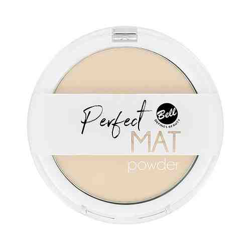 Пудра компактная для лица BELL PERFECT MAT POWDER тон 03 фиксирующая, матирующая арт. 205248