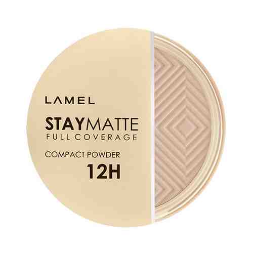 Пудра компактная для лица LAMEL PROFESSIONAL STAY MATTE COMPACT POWDER тон 403 арт. 202628