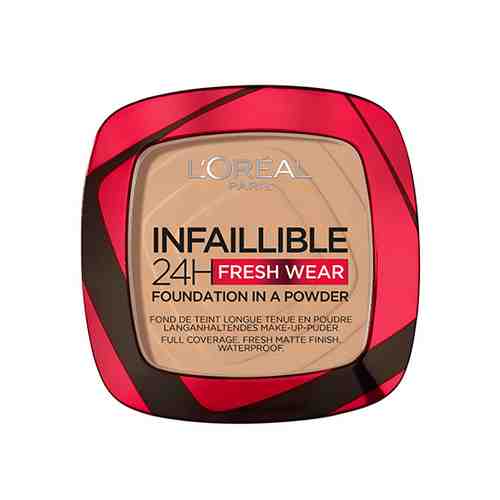 Пудра компактная для лица LOREAL INFAILLIBLE 24H FRESH WEAR тон 140 арт. 204943