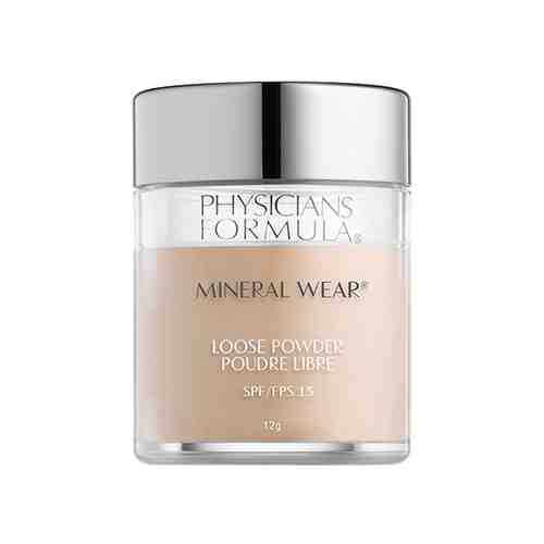 Пудра рассыпчатая для лица PHYSICIANS FORMULA MINERAL WEAR минеральная SPF 15 тон кремовый натуральный арт. 172900