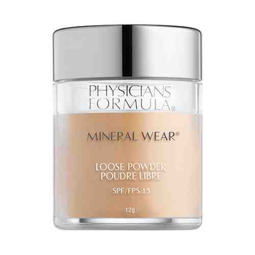 Пудра рассыпчатая для лица PHYSICIANS FORMULA MINERAL WEAR минеральная SPF 15 тон прозрачный арт. 172901