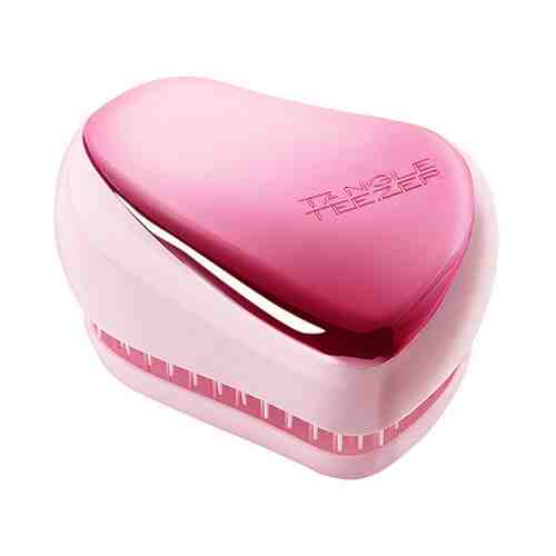 Расческа для волос TANGLE TEEZER COMPACT STYLER baby doll pink chrome арт. 200561