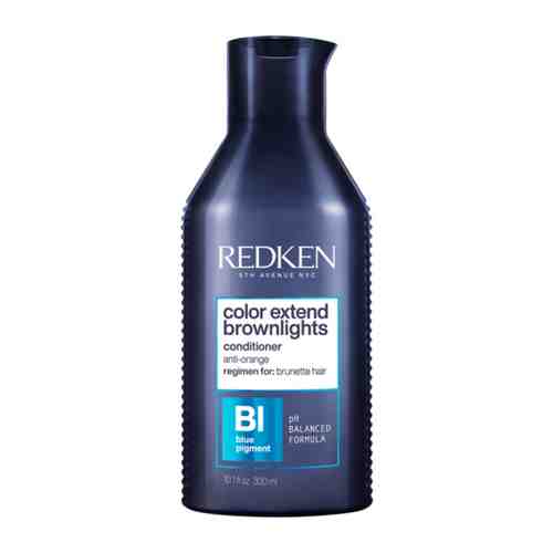 REDKEN Color Extend brownlights conditioner - Кондиционер с синим пигментом для тёмных волос 300 мл