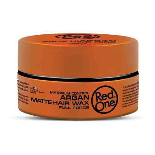 RedOne Матовый воск для волос ультрасильной фиксации с аргановым маслом Matte Hair Wax ARGAN, 150 мл