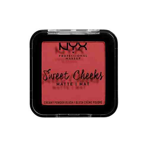 Румяна для лица NYX PROFESSIONAL MAKEUP SWEET CHEEKS BLUSH MATTE тон citrine rose арт. 177601