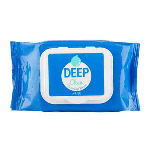 Салфетки для снятия макияжа APIEU DEEP CLEAN 25 шт арт. 147678