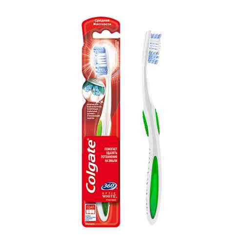 Щетка зубная COLGATE OPTIC WHITE Всесторонняя чистка средней жесткости арт. 75766