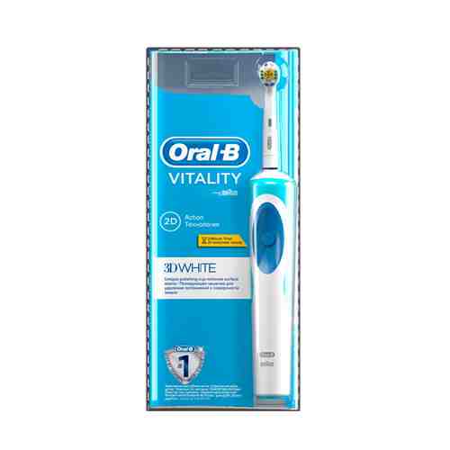 Щетка зубная электрическая ORAL-B 3D WHITE VITALITY отбеливающая арт. 84466