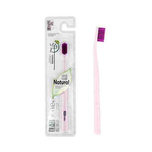 Щетка зубная LMK ANE+ NATURAL мягкая pink арт. 174472