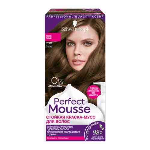 Schwarzkopf Краска для волос Perfect Mousse 816 русый холодный