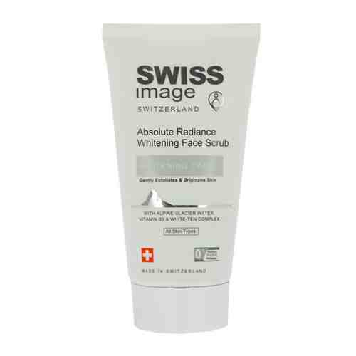 Скраб для лица SWISS IMAGE WHITENING CARE осветляющий выравнивающий тон кожи 150 мл арт. 153324