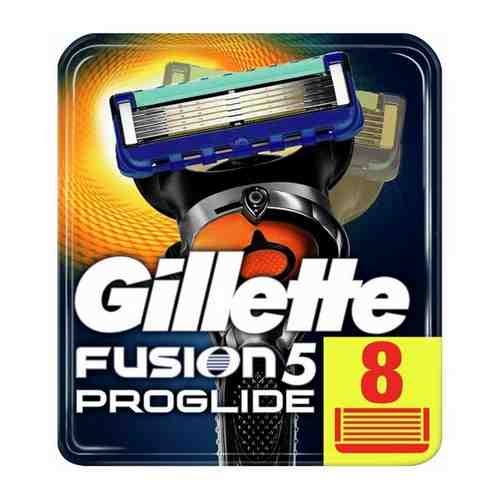 Сменная кассета Gillette Fusion5 ProGlide, 8 шт