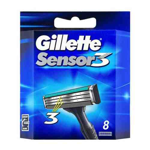 Сменные кассеты Gillette Sensor 3, 4 шт.