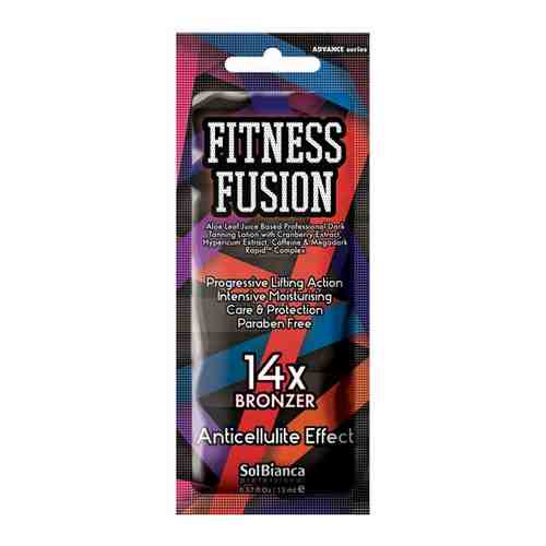 Sol Bianca Крем для солярия на основе алоэ “Fitness Fusion”14х bronzer,45 мл (упаковка 3 шт*15 мл) (экстракт клюквы,зверобоя,кофеином)