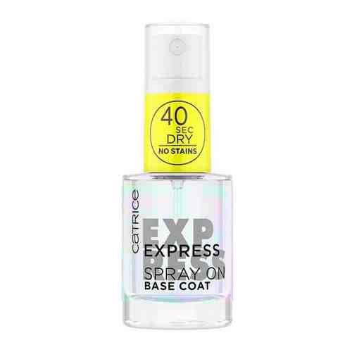 Спрей для ногтей и базовое покрытие CATRICE Express Spray On Base Coat, 10 мл