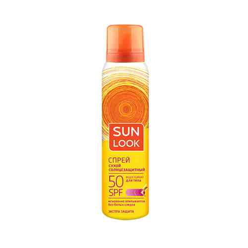 Спрей для тела SUN LOOK солнцезащитный сухой SPF-50 125 мл арт. 138784