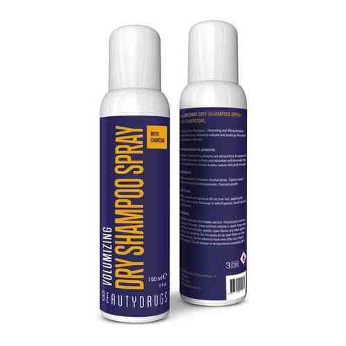 Сухой шампунь c древесным углем BEAUTYDRUGS Dry Shampoo Spray 150 мл