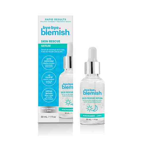 Сыворотка для лица BYE BYE BLEMISH дневная и ночная с ниацинамидом и цинком против несовершенств кожи 30 мл арт. 202778