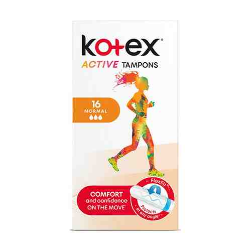 Тампоны KOTEX ACTIVE Normal 16 шт арт. 145621