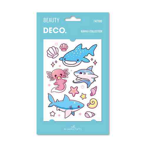 Татуировка для тела DECO. KAWAII COLLECTION by Miami tattoos переводная Ocean арт. 187386