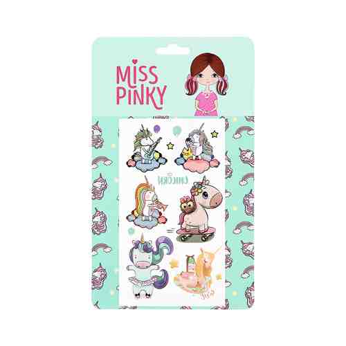 Татуировки переводные MISS PINKY BASIC 9,5x5,7 арт. 181185