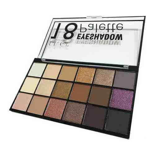 Тени для век EYESHADOW Palette 02 DoDo Girl 18 цветов