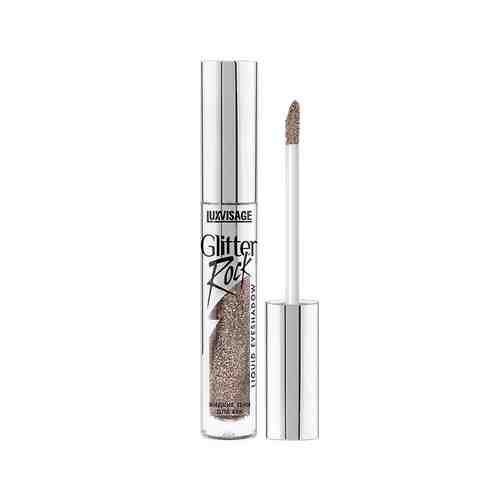 Тени для век LUXVISAGE GLITTER ROCK жидкие тон 304 ice brown арт. 214348