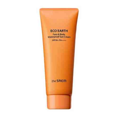 The Saem Солнцезащитный крем водостойкий Eco Earth Face & Body Waterproof Sun Cream SPF50+ PA++++, 100г