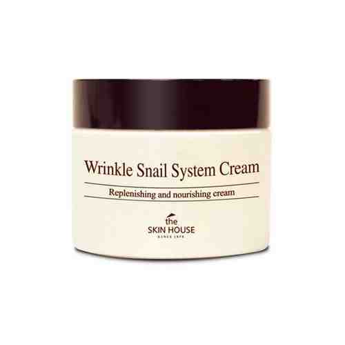 The Skin House Крем антивозрастной на основе муцина улитки - Wrinkle snail system cream, 50мл