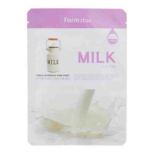 Тканевая маска для лица Farm Stay Milk 23 г