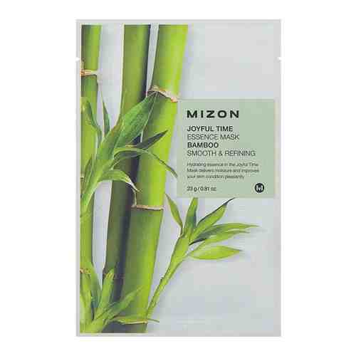 Тканевая маска для лица с экстрактом бамбука Mizon Joyful Time Essence Mask Bamboo 23g